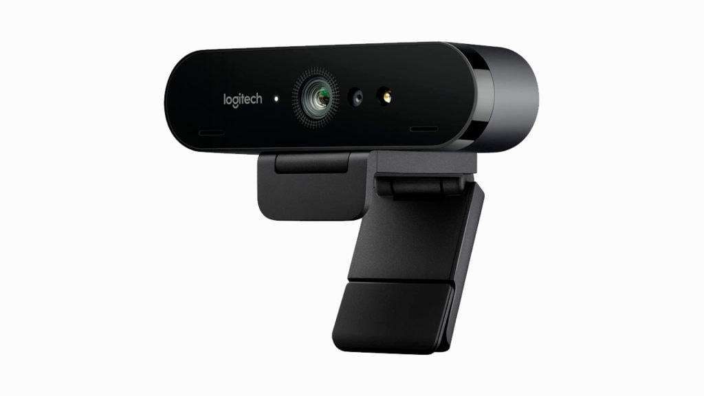 Image: Logitech BRIO 4K Ultra HD Webcam.