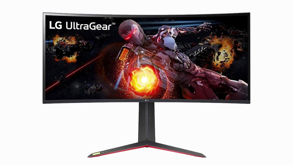 LG 34GP950G-B Best Curved Ultrawide Monitor with Nano IPS Display for MacBook Pro