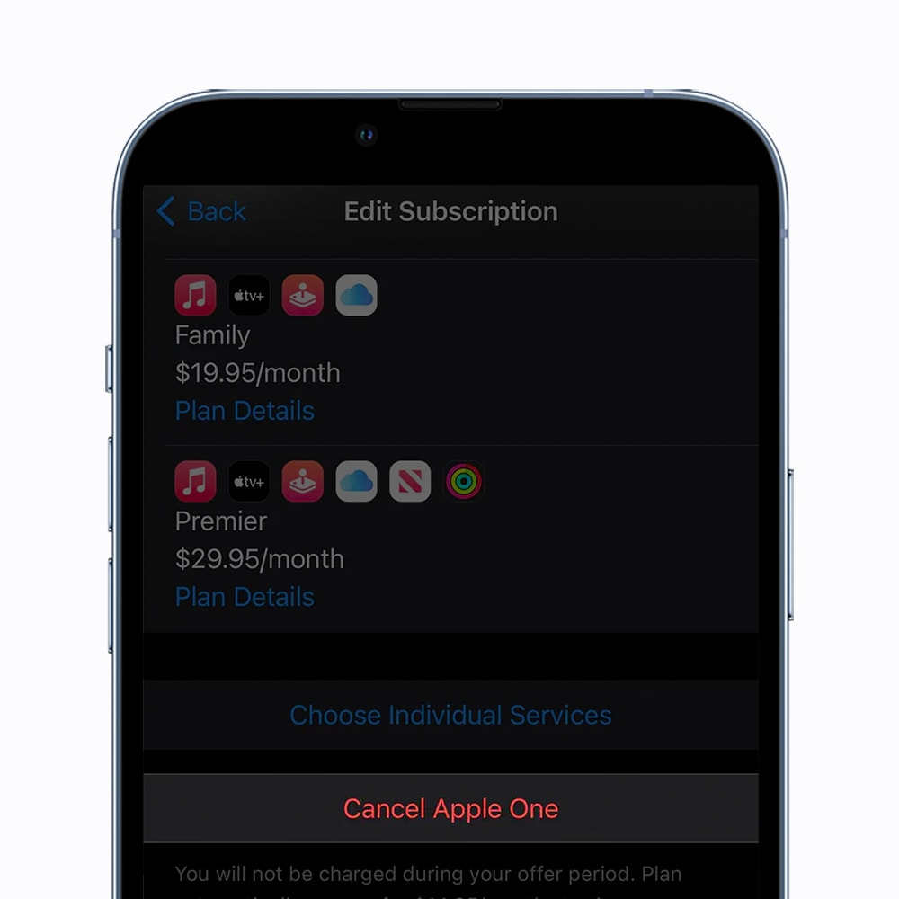 Scroll Down and Tap Cancel Subscription
