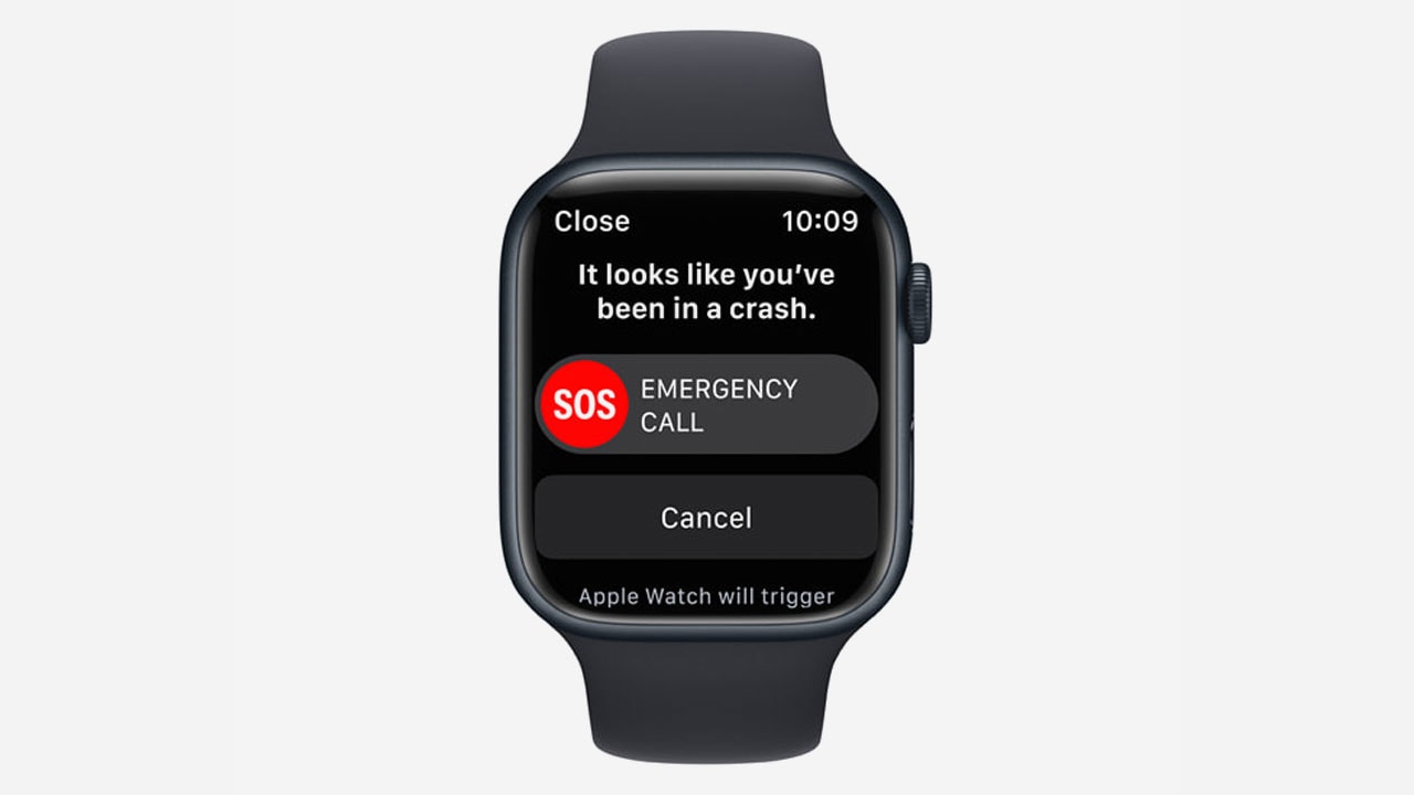 Image: Apple Watch emergency call.