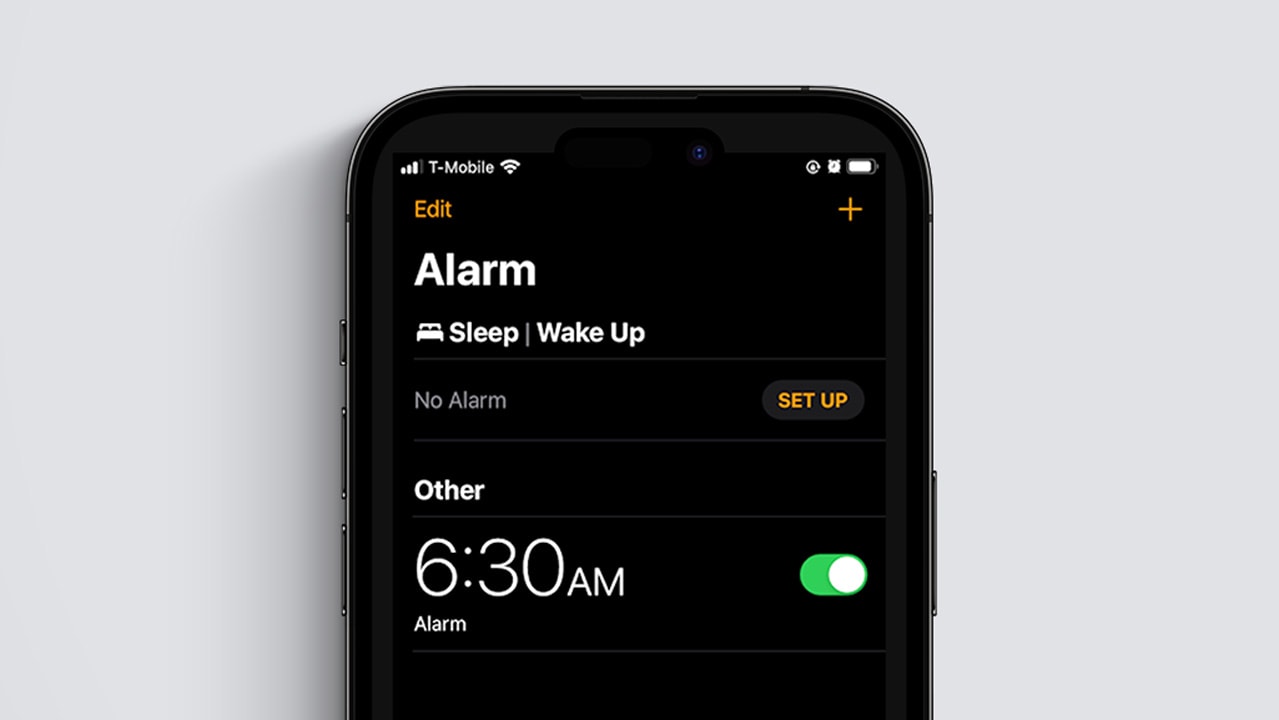 Image: How to set an alarm on your iPhone.