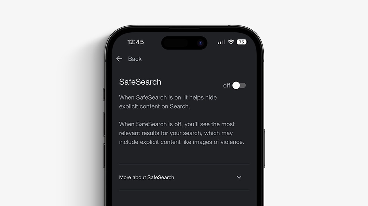 Image: How to turn off Safe Search on your iPhone.