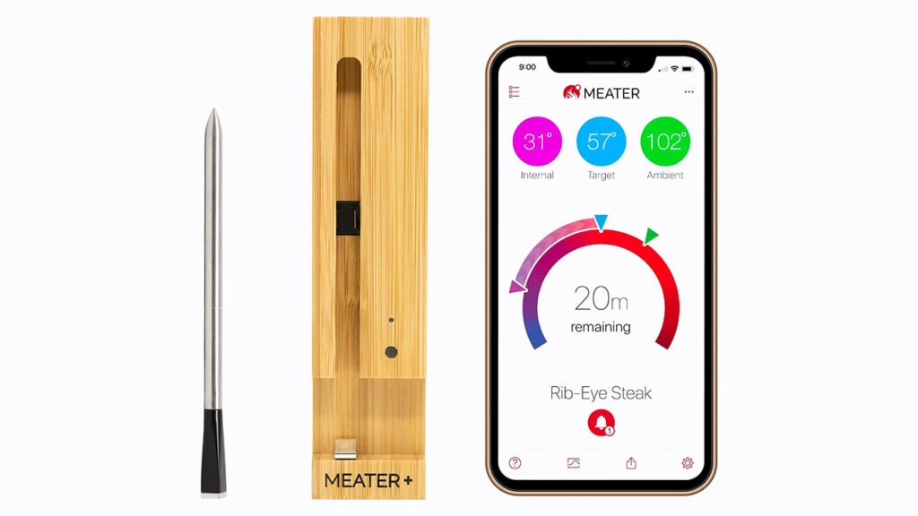 Image: MEATER Smart Meat Thermometer with Bluetooth.