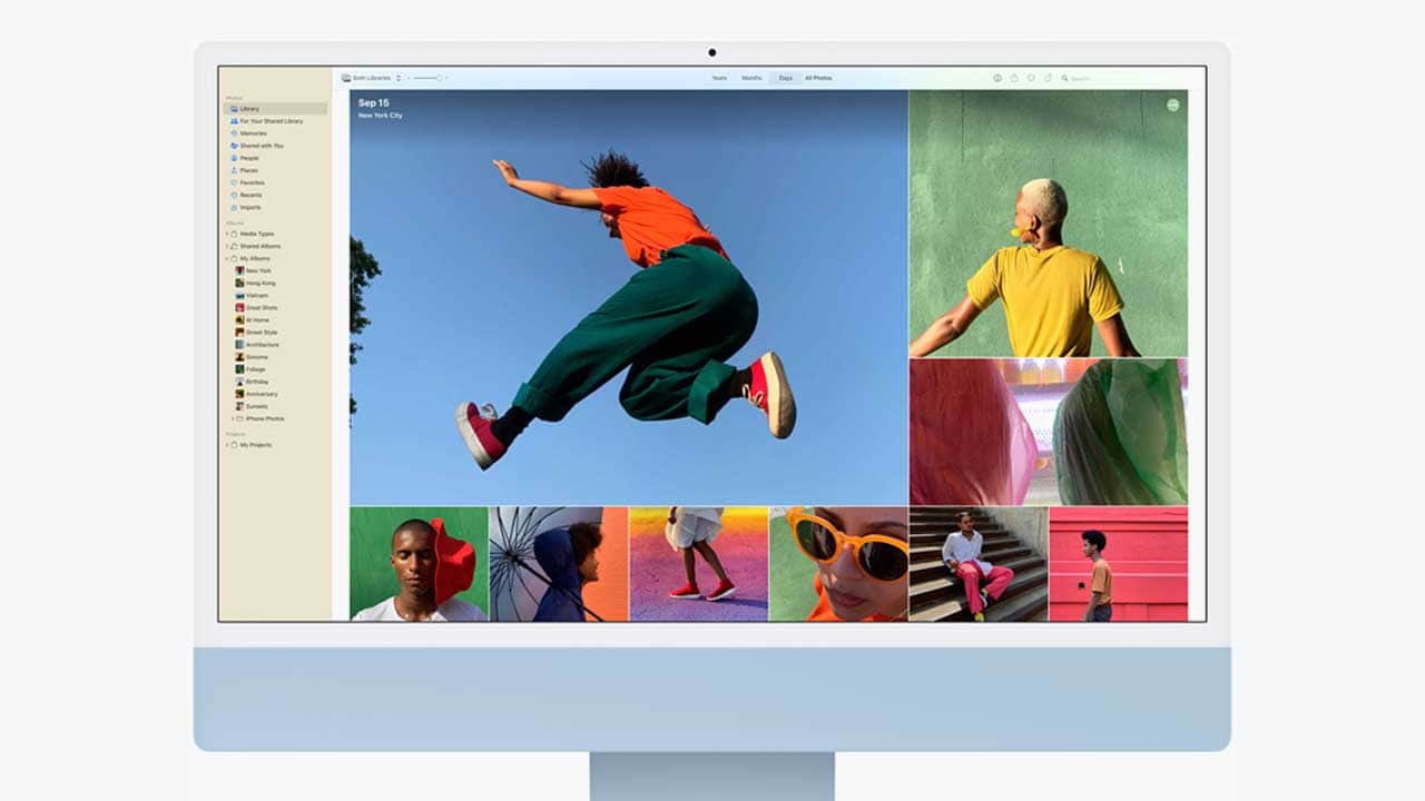 Image: Photos app on Apple Mac.